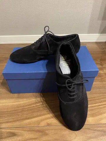 [ BEAMS F 별주 ] CROWN / 스웨이드 옥스퍼드 발레 슈즈