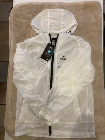 PING 1950 후드 부착 자켓 화이트