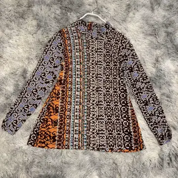 GIANNI LO GIUDICE 사이즈 40 (L) 멀티 패턴 긴팔 셔츠