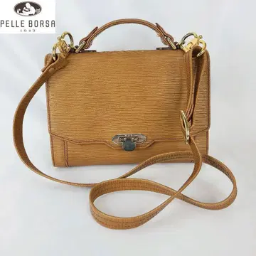 [펠레보르사] 숄더백 가죽 캐주얼 심플 모임 데이트