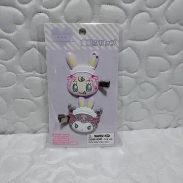 메조피아노 x 산리오 콜라보 쿠로미 앞머리 클립