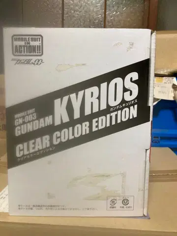모빌슈트 인 액션 건담 큐리오스 클리어 컬러 에디션