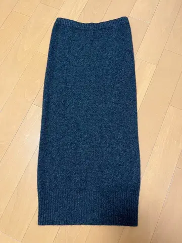 ADAM ET ROPE 니트 타이트 스커트 38 다크 그레이