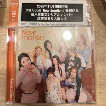 NiziU NEWEmotion 시리얼 10개