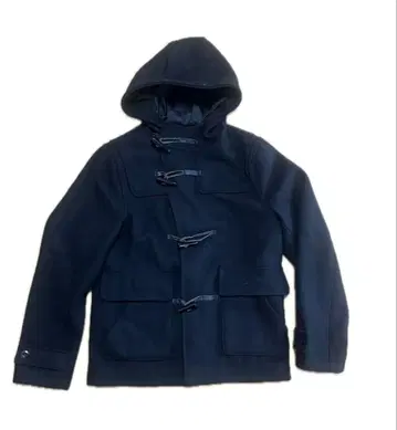 00s 다크웨어 멀티 포켓 사선 지퍼 쇼트 기장 더플 코트 모드