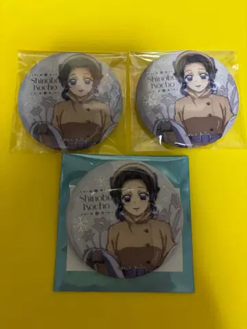 귀멸의 칼날 홀로그램 캔뱃지 시노부 AGF