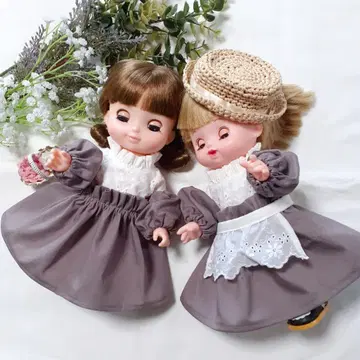 소량 있음! 팥 밀크 원피스 멜짱 의류 소란 레민 유리짱