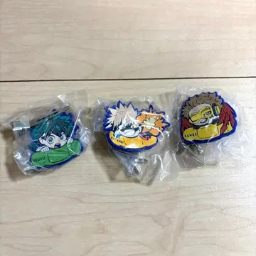 히로아카 가챠가챠 캐릭터 반쵸코우 헤어 클립 3종 세트