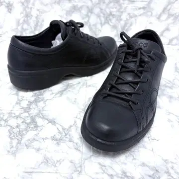 ECCO 에코 여성용 가죽 스니커즈