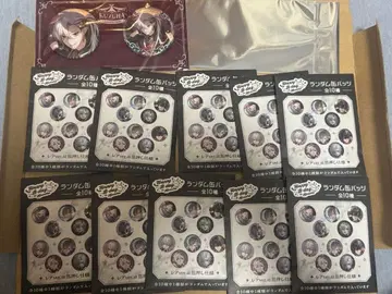 니지산지 쿠츠하 미개봉 캔뱃지 총 12개 팝업 스토어 특전