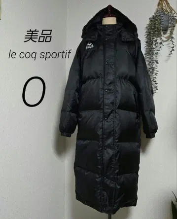 새상품급 르꼬끄 스포르티브 다운 코트 블랙 o 벤치 코트 블랙 롱