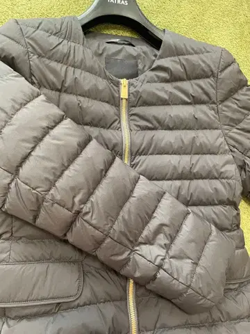 TATRAS 퀼팅 다운 자켓 블랙 타트라스