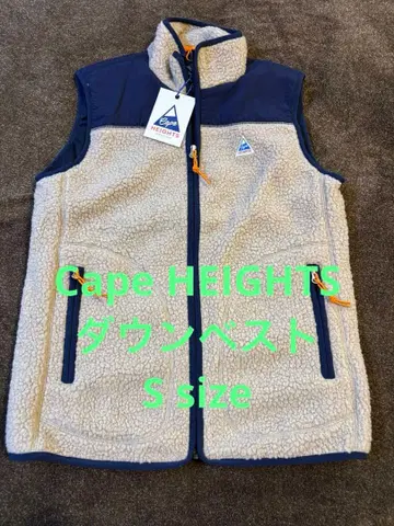 미사용품 Cape HEIGHTS 다운 베스트 S size