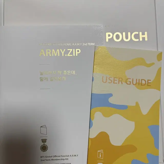 방탄소년단 아미 2기 멤버십 키트