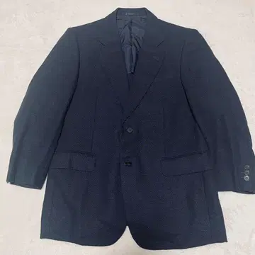 데비드 힉스 다크 네이비 울 100% 테일러드 자켓 M