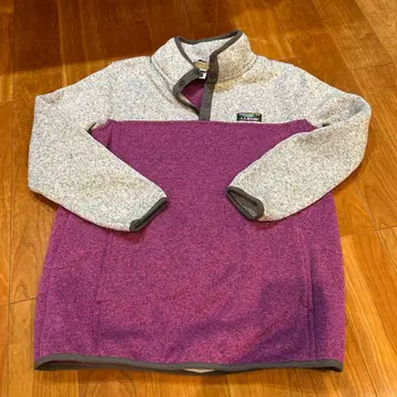 L.L.Bean 플리스 그레이/퍼플