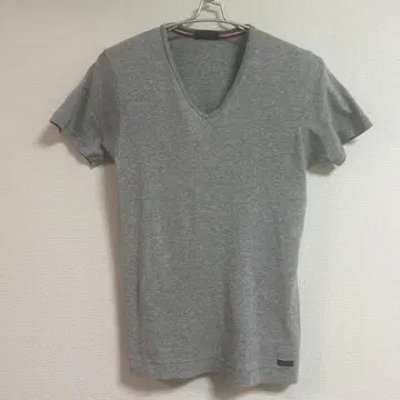 [새상품급] PAUL SMITH V넥T셔츠 M사이즈 그레이 반팔
