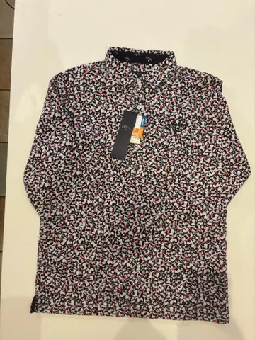 캘러웨이 꽃무늬 피케 셔츠 L 사이즈