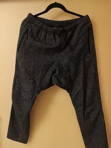 Rokx 와이드 팬츠 블랙 계열 미들컷 M 사이즈