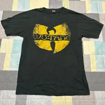 우탱 클랜 티셔츠 블랙