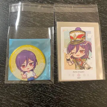 뱅드림 캔뱃지 스티커 세타 카오루 Dream Vacation 삐~스!