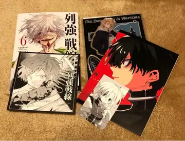 열강전선 6 혜택 아크릴 스탠드 리플렛 외 4점 세트