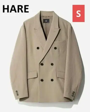 HARE 멜란지 더블 자켓
