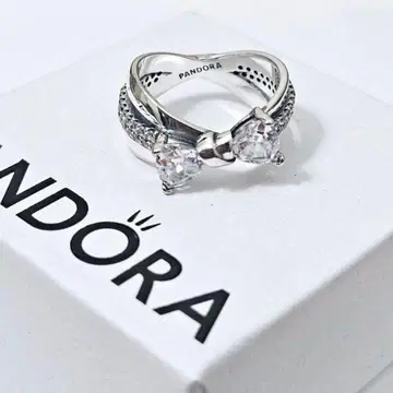 판도라 리본 링 size7