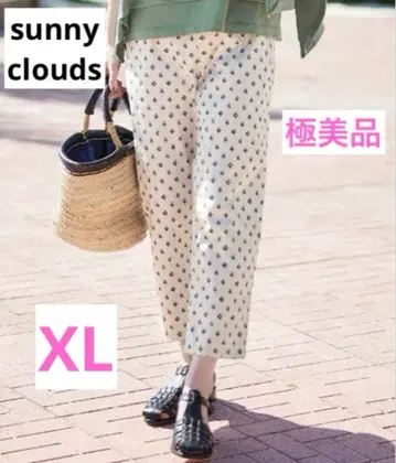 컨디션 최상 써니클라우드  패턴 이지 팬츠 여성용 XL