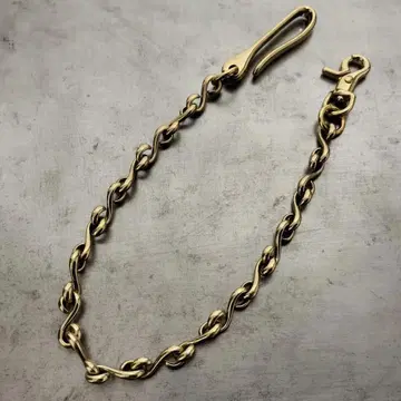 놋쇠 S자 10mm 지갑 체인 빈티지 브라스 츠리바리