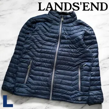 새상품급 LANDS'END 랜드스엔드 다운 자켓 네이비 남성용 L