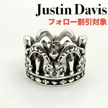 [ 새상품급 ] 저스틴 데이비스 채플 크라운 반지