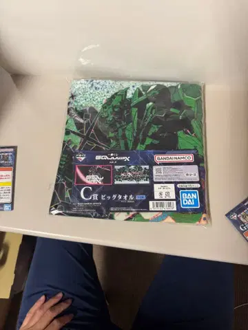 제일복권 기동전사 건담 지크 액스 C상 빅 타월