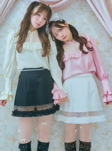 Me roir 미로와르 블라우스 스커트