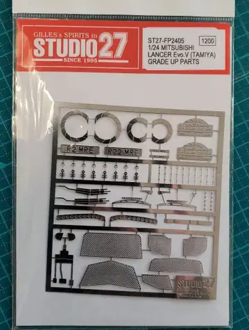1/24 미쓰비시 랜서 Evo.V WRC 1998 그레이드 업 부품