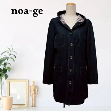 zC126 [ M ] noa-ge 아우터 플랩 포켓 후디