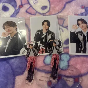 timelesz 이노마타 슈토 아크릴 스탠드 사진 세트