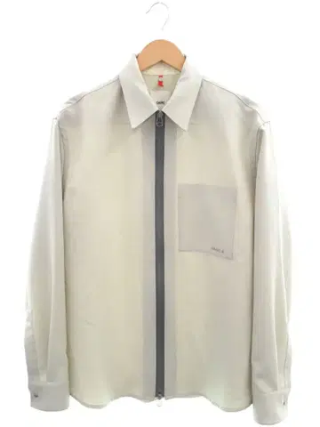 oamc 베이지 집업 셔츠 자켓