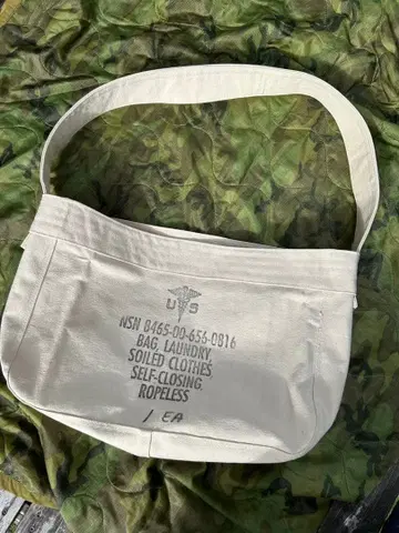 뉴스 페이퍼 백 미군 런드리 백 리메이크 백