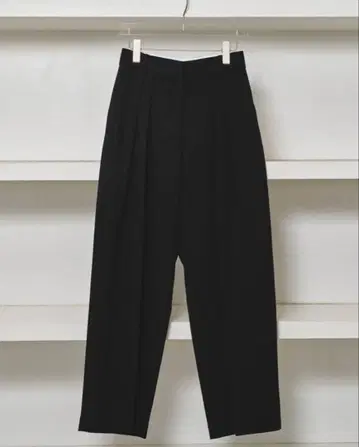 TODAYFUL 본딩 와이드 트라우저 블랙 36