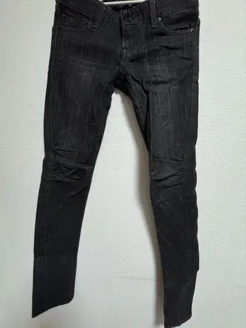 마우지 스키니 데님 사이즈 25 헤이세이 갸루