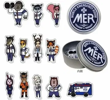 TOKYO MER 스티커 캔 스티커 세트