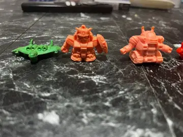 건담 지우개 당시 물품 세트