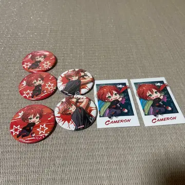 Cameron 캔뱃지 및 엽서 세트