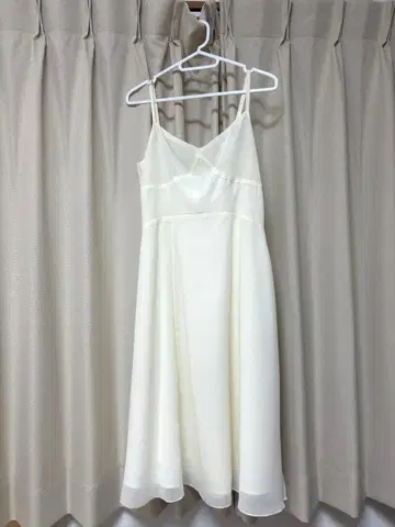 giunon chiffon switching midi dress