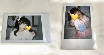 후쿠마루 우사 4월 iLiVE! 특별 의상 폴라로이드 2장 세트