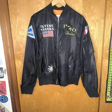 GENTLE P-40 플라이트 자켓 XL 플라잉 타이거