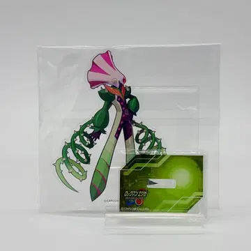 미개봉 새상품 록맨 에그제 아크릴 스탠드 플랜트맨