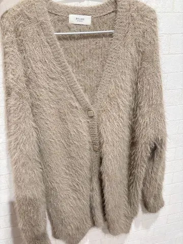 BEAMS HEART 모카 가디건