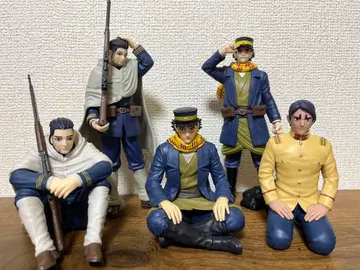 [ 중고품 ] 골든 카무이 피규어 5체 세트